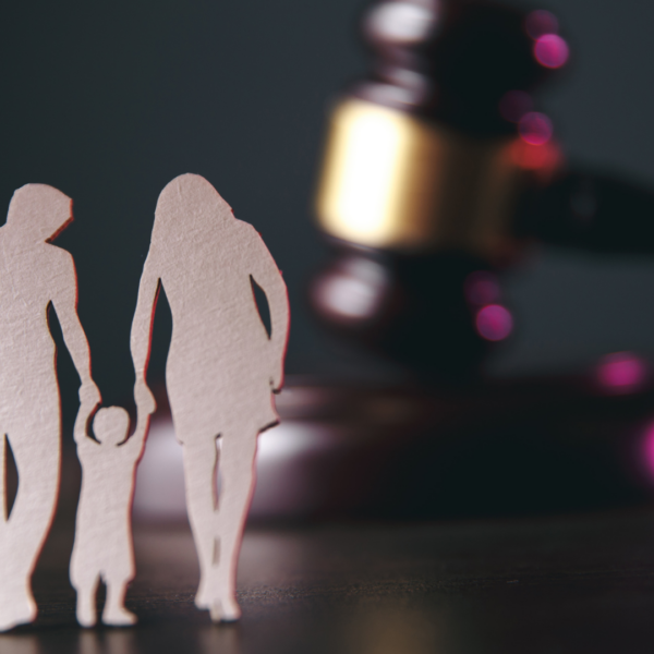 adoption laws & procedures - icon of parent holding adopted child